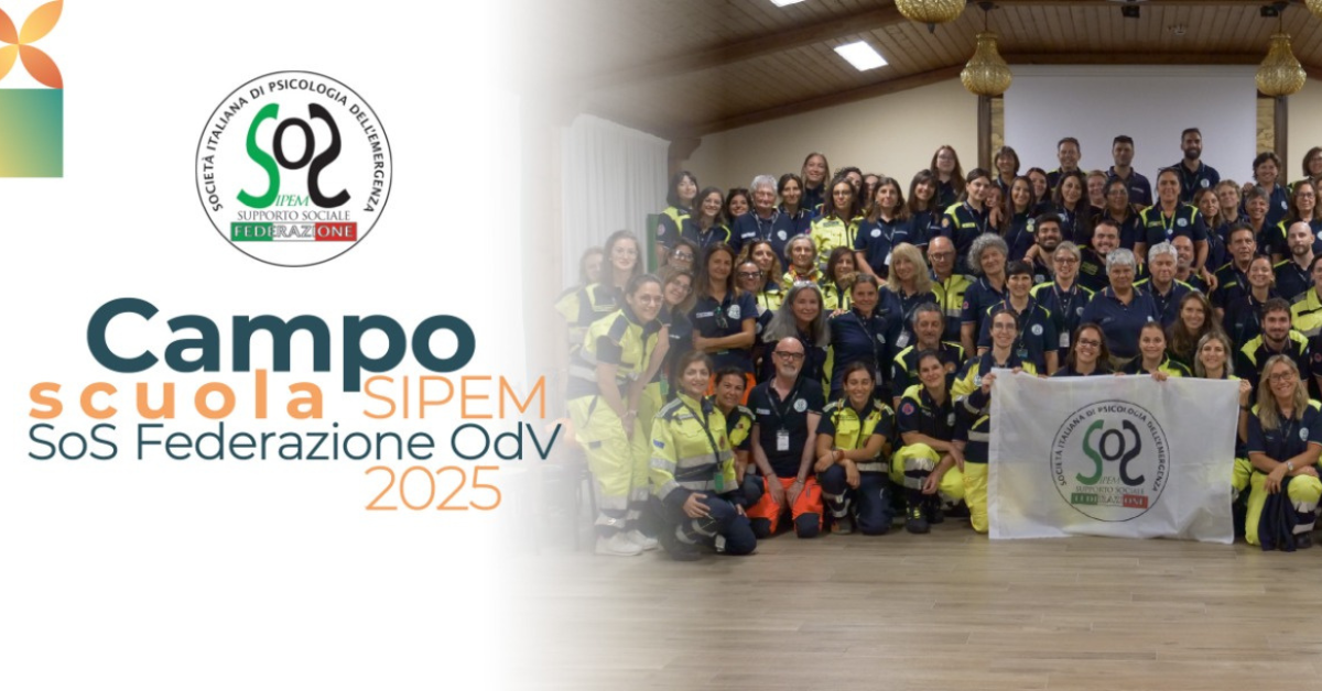 Foto di gruppo dal 5 campo scuola di SIPEM SoS Federazione