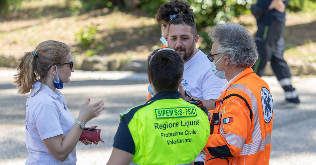 Simulazione Maxi Emergenza SIPEM Liguria
