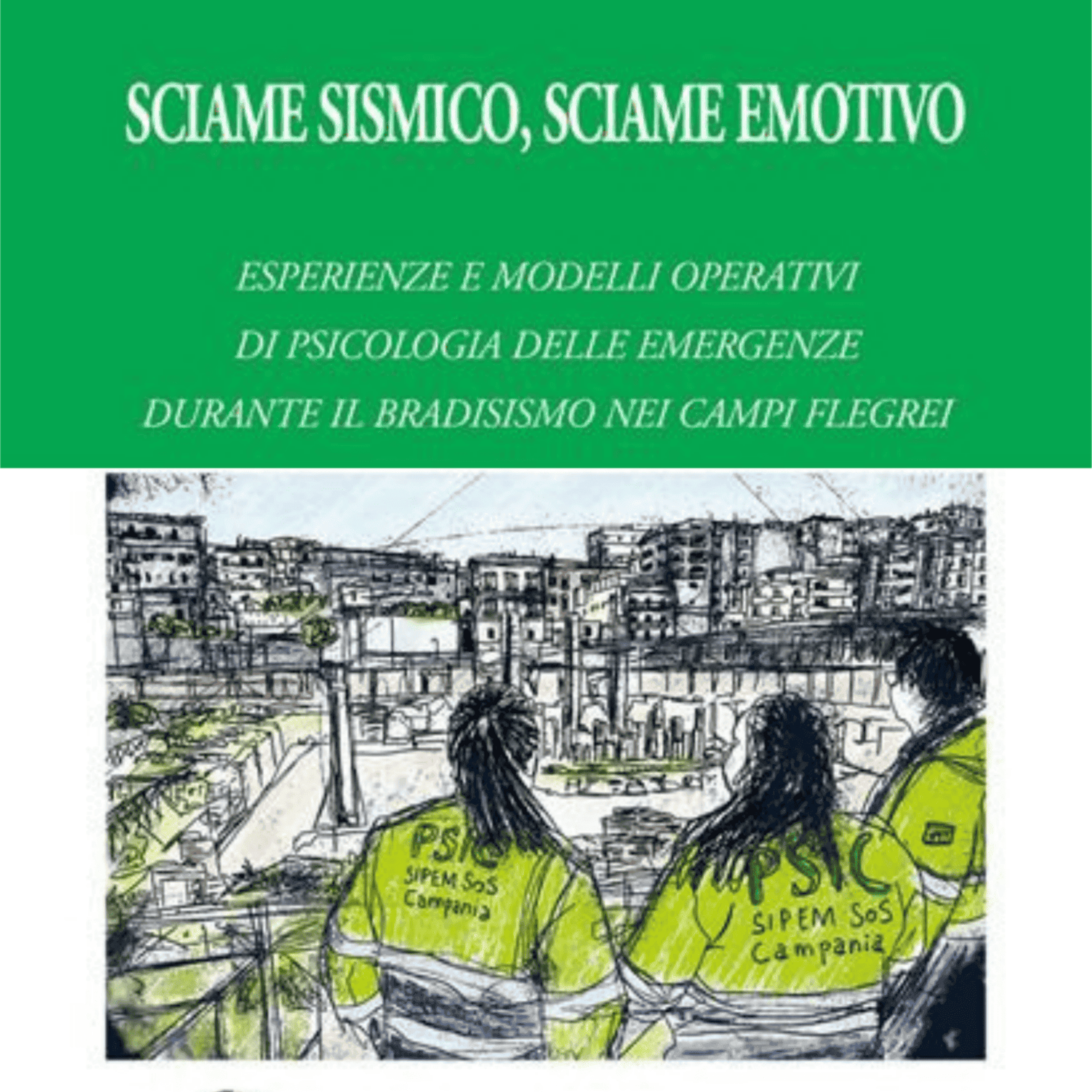 Copertina libro Sciame sismico, sciame emotivo